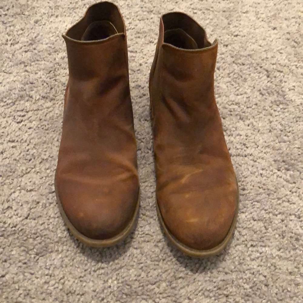 Brown Franco Sarto Booties